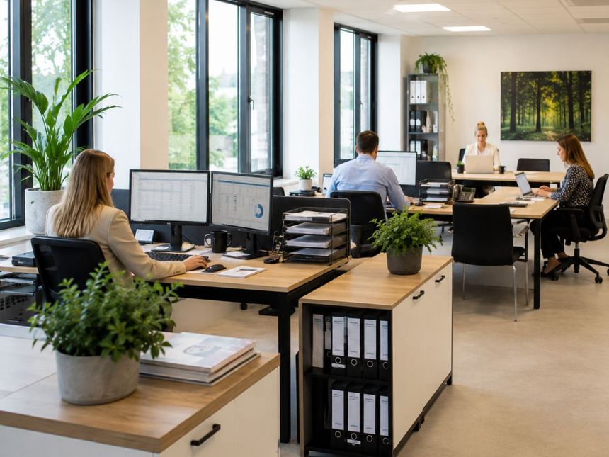Het kantoor van Boekhoudsterk